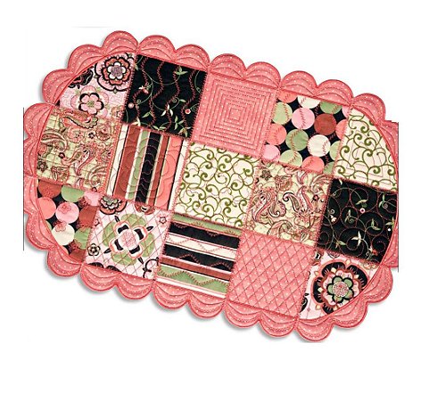 Matriz Bordado Toalha De Mesa Patchwork