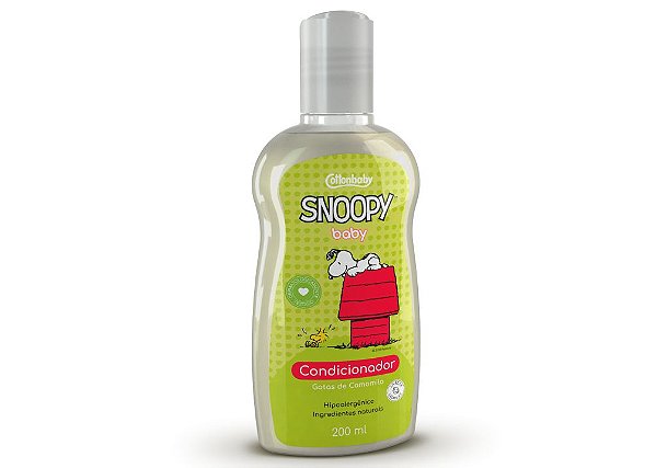 Condicionador Snoopy Baby Gotas de Camomila 200ml Cottonbaby