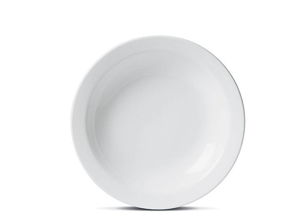 Prato Fundo Porcelana 23cm Gourmet Pró Branco Oxford