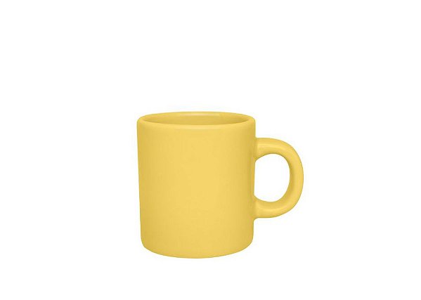 Caneca 100mL Amarela AZ4 Cerâmica Biona