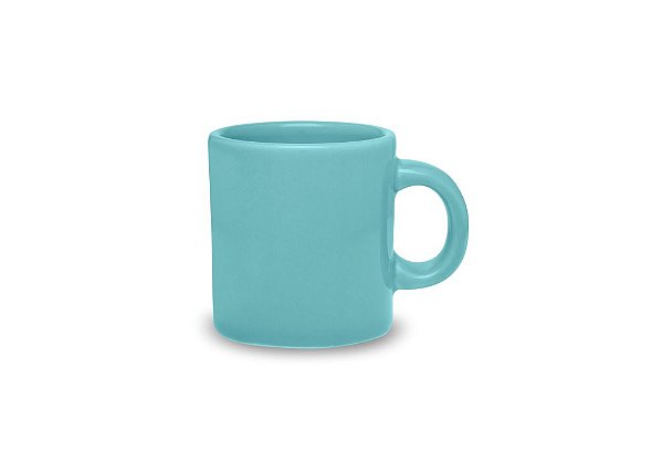 Caneca 100mL Azul Claro AZ4 Cerâmica Biona