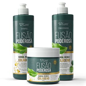 Kit Capilar Fusão Poderosa