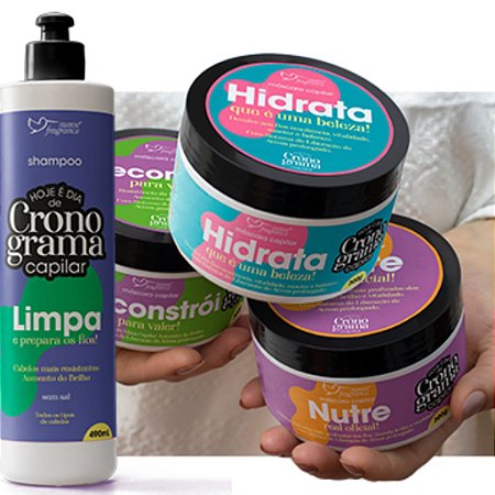 Kit Cronograma Capilar