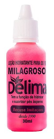 Loção Hidratante Milagroso Delima - 30ml
