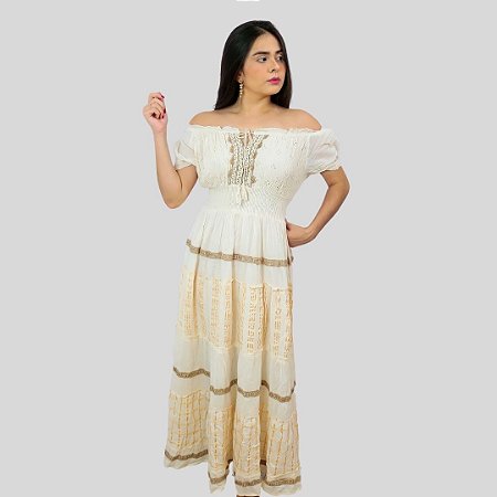 vestido estilo romantico