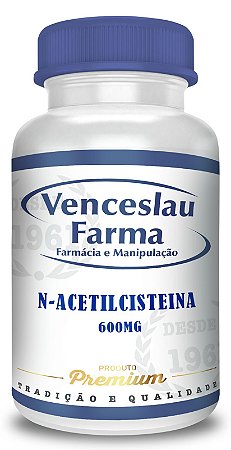 N-Acetilcisteína 600mg - Cápsulas