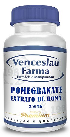 Pomegranate 250mg (extrato de romã) - Cápsulas