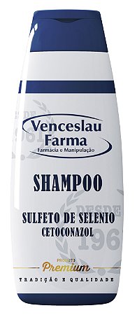 Shampoo Anticaspa Cetoconazol 2% e Sulfeto de Selenio 2,5%