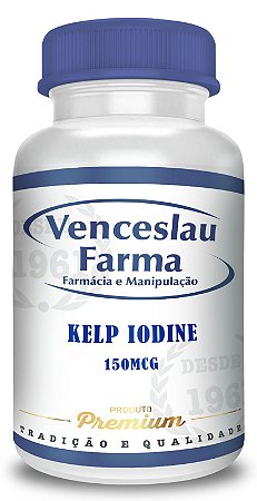 Kelp Iodine 150mcg - Cápsulas