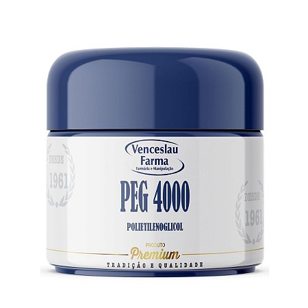 Peg (Polietilenoglicol) 4.000 - 500g (3potes 1,5 kilos)