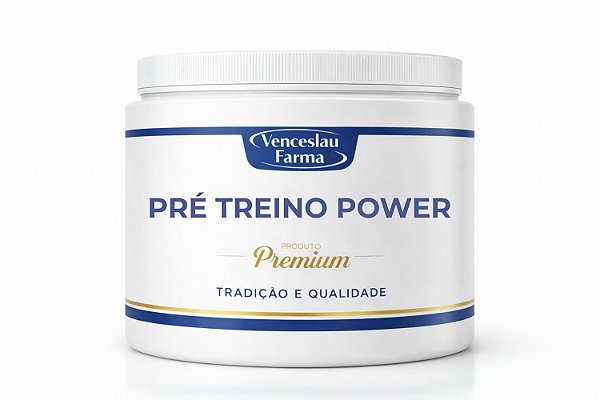 Pré Treino Power (Suplemento Energético em Pó) 300g