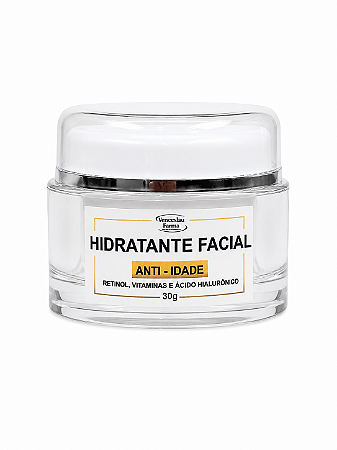 Creme Facial Anti-Idade Antirrugas Com Vitamina C 30g