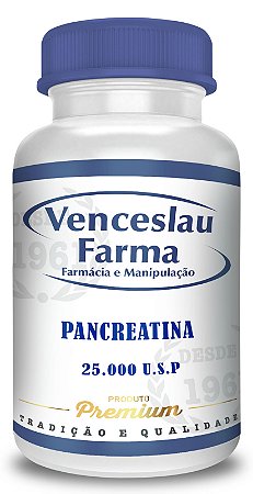 Pancreatina 25.000usp/ Mg(amilase, Lipase, Protease )
