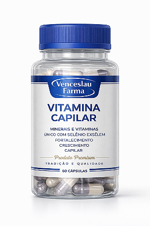 VITAMINA CAPILAR ANTIQUEDA E FORTALECIMENTO COM EXSELEN