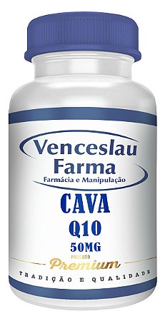 CavaQ10 50mg A Coenzima Q10 com 18x Mais Absorção c/60