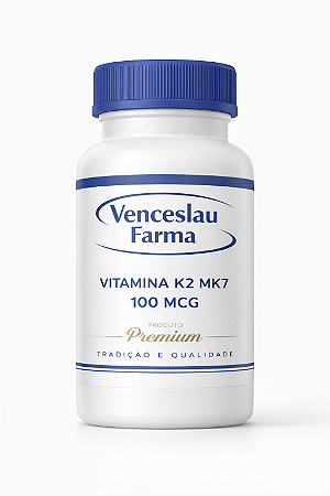 Vitamina K2 MK7 (Menaquinona) 100mcg - Cápsulas
