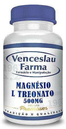 Magnesio L Treonato 500mg - Cápsulas