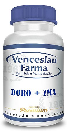 Boro + Zma (Zinco + Magnésio + Vitamina B6) - Cápsulas