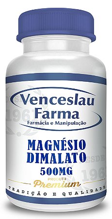 Magnesio Dimalato 500mg - Cápsulas