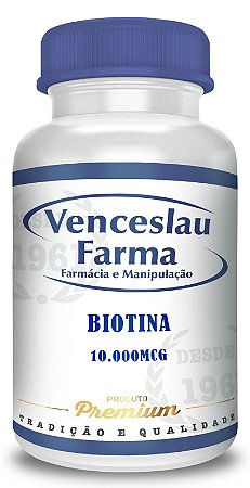 Biotina 10.000mcg - Cápsulas