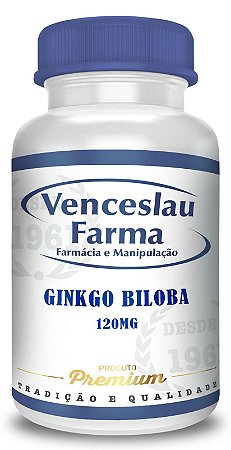 Ginkgo Biloba 120mg - Cápsulas