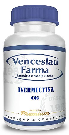 Ivermectina 6mg - 8 Cápsulas