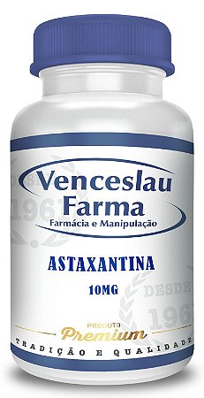 Astaxantina 10mg - Cápsulas
