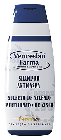 Shampoo Sulfeto de Selênio e Piritionato de Zinco