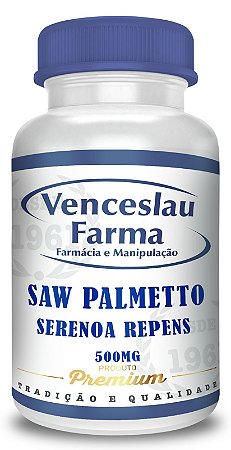 Saw Palmetto (Serenoa Repens) 500mg - Cápsulas