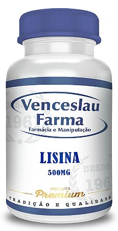Lisina L 500mg - Cápsula