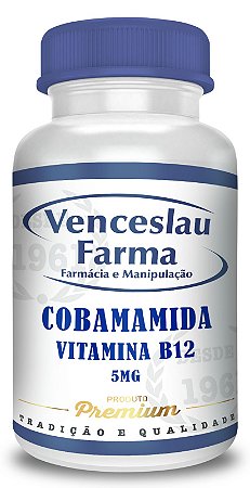Cobamamida (Coenzima B12) 5mg – Cápsulas