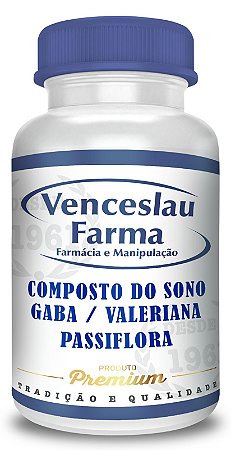Indutor do Sono Natural (Gaba + Passiflora + Valeriana) - Cápsulas