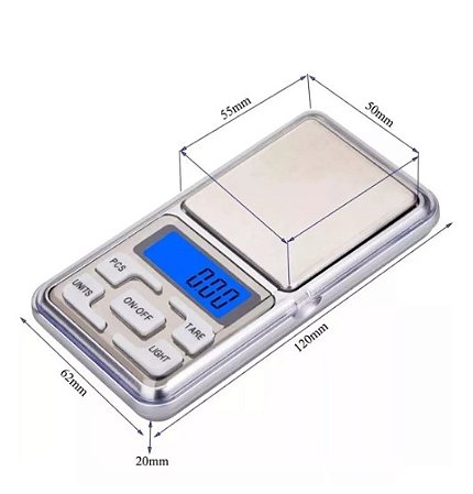 MINI BALANCA DIGITAL - de 0,01 a 500gr - PRONTA ENTREGA