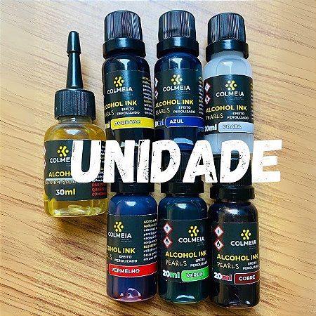 ALCOHOL INK PEROLIZADO (escolha a cor desejada)