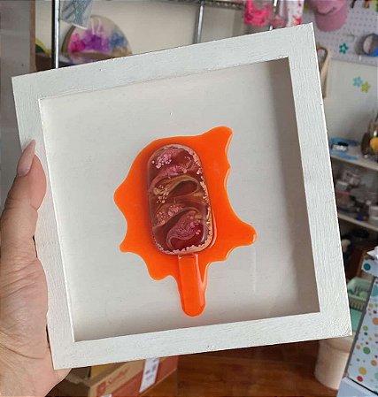 QUADRO PICOLÉ DERRETIDO - SOB ENCOMENDA