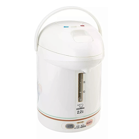 Garrafa Zojirushi Elétrica Boiler 2,2 litros Branca CWPZC22FC 110v