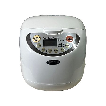 Panela De Arroz Elétrica Tiger 10 Copos Branca JAEA18GWLZ 220v