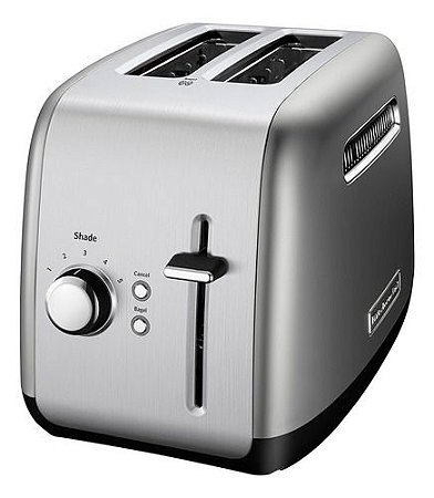 Torradeira KitchenAid 2 Fatias Inox KMT2115CU 120v