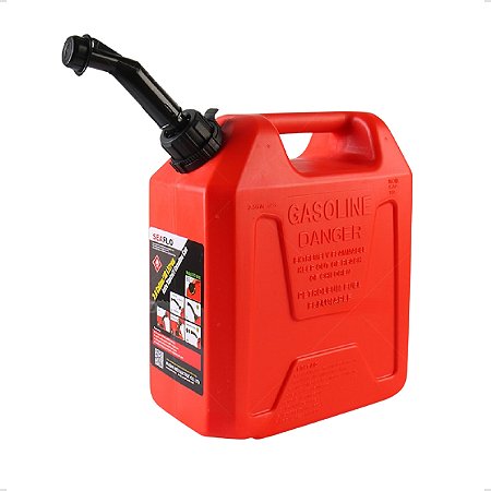 TANQUE DE GASOLINA SEAFLO 5.3 GALOES/20 LITROS VERMELHO C/ BICO