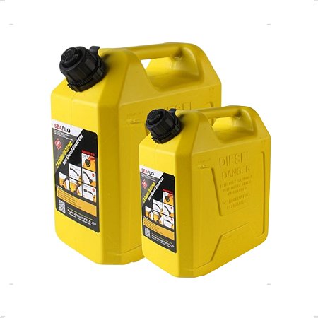 Kit Tanque Diesel 10 Litros + Tanque 5 Litros C/ Bico Seaflo