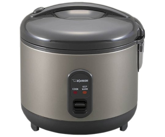 Panela de Arroz Elétrica Zojirushi 10 Copos Inox NS-RPC18-HM 110v