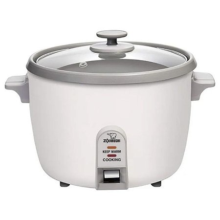 Panela De Arroz Elétrica Zojirushi 6 Copos Branca NHS-10 110v