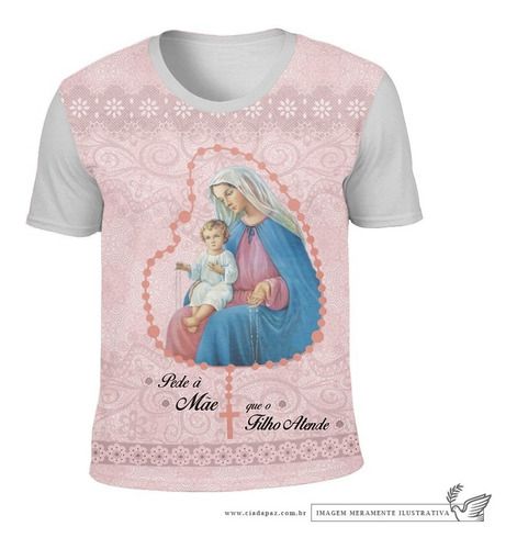 Camiseta Nossa Senhora Do Rosário