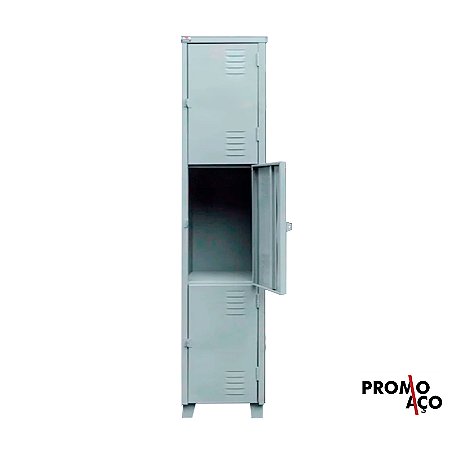 Roupeiro de Aço para Vestiário 3 Portas Médias FT