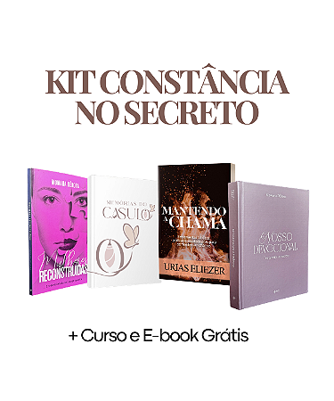 KIT CONSTÂNCIA NO SECRETO