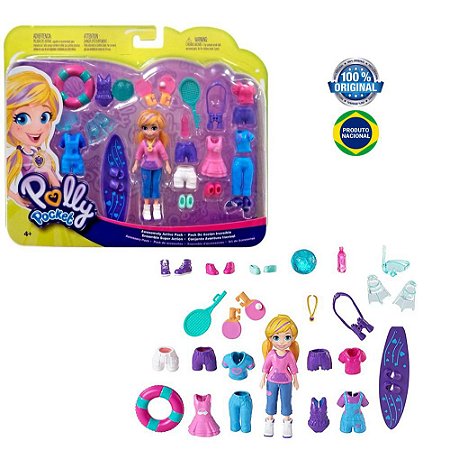 Boneca Polly Pocket Conjunto Festa Do Baile Mattel