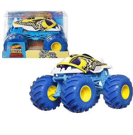 Hot Wheels - Monster Trucks - Police Gjf26 - MP Brinquedos