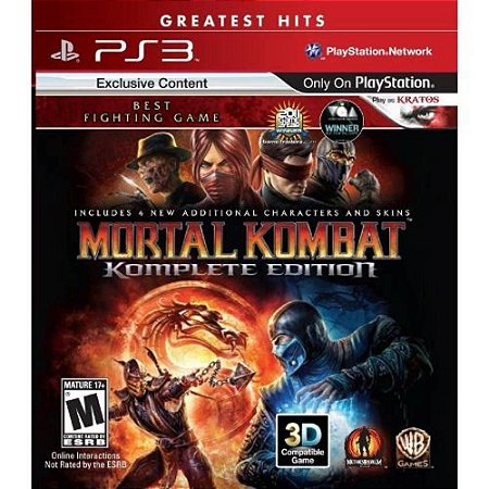 Game Mortal Kombat Komplete Edition - PS3