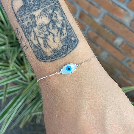 Pulseira Olho Grego em Prata 925