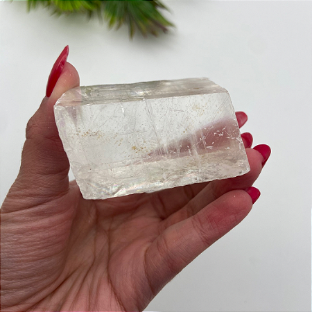 Calcita Óptica Bruta